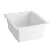 16" Holcomb Undermount Granite Composite Sink - Cloud White, , large image number 1