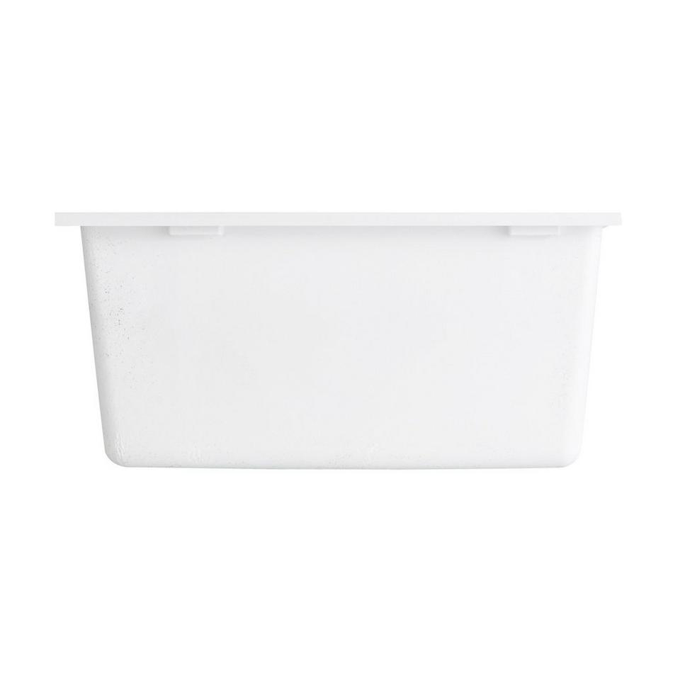 16" Holcomb Undermount Granite Composite Sink - Cloud White, , large image number 3