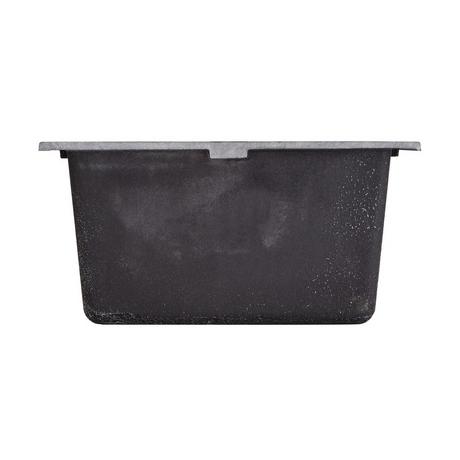 16" Holcomb Undermount Granite Composite Sink - Black