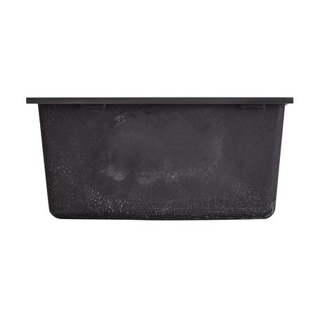 16" Holcomb Undermount Granite Composite Sink - Black