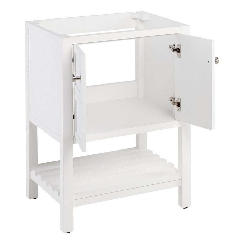24" Olsen Console Vanity for Undermount Sink - Soft White, , large image number 3