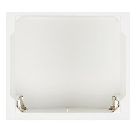 24" Olsen Console Vanity Rectangular Undermount Sink - Soft White