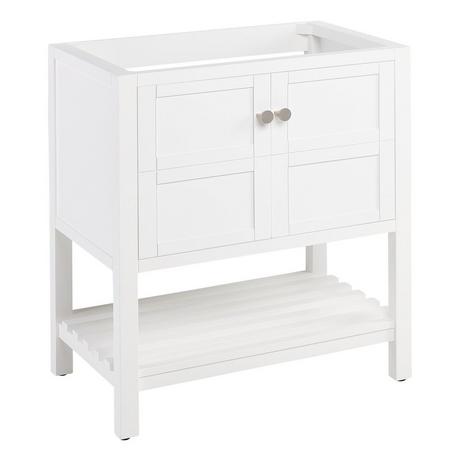 30" Olsen Console Vanity - Soft White - Vanity Cabinet Only
