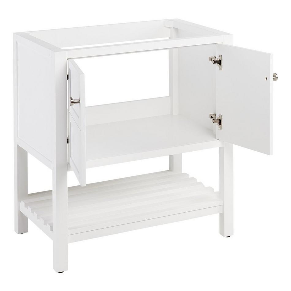 30" Olsen Console Vanity - Soft White - Vanity Cabinet Only, , large image number 1