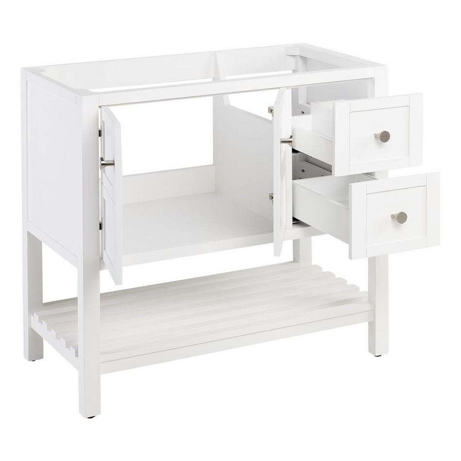 36" Olsen Console Vanity - Soft White - Vanity Cabinet Only, , large image number 1