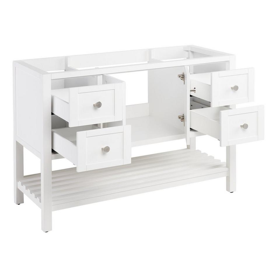 48" Olsen Console Vanity - Soft White - Vanity Cabinet Only, , large image number 1
