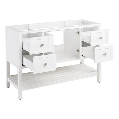 48" Olsen Console Vanity - Soft White - Vanity Cabinet Only