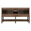 60" Olsen Double Console Vanity for Undermount Sinks - Ash Brown, , large image number 5