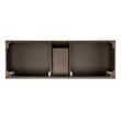 60" Olsen Double Console Vanity for Rectangular Undermount Sinks - Ash Brown, , large image number 5