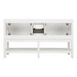 60" Olsen Double Console Vanity - Soft White - Vanity Cabinet Only, , large image number 3