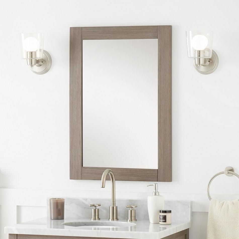 Fallbrook Vanity Mirror - Ash Brown, , large image number 1