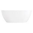 67" Hibiscus Oval Acrylic Freestanding Tub - No Tap Deck, , large image number 3