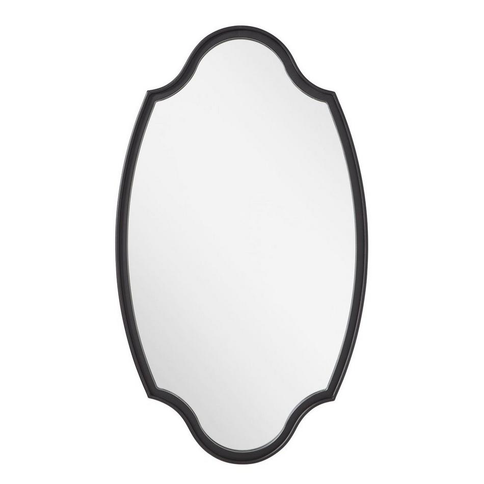 Braewood Decorative Vanity Mirror - Black Powder Coat, , large image number 1