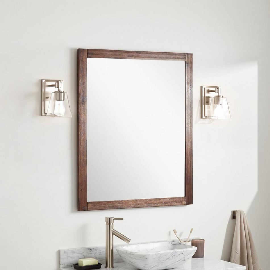 30" Frey Vanity Mirror - Russet Brown, , large image number 0