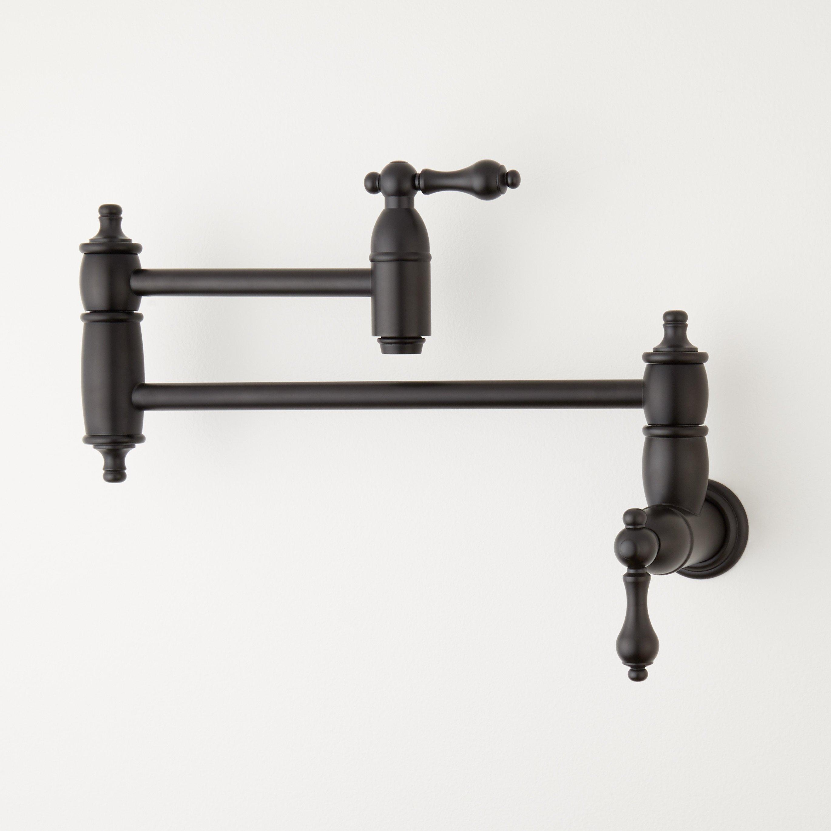 Augusta Retractable Wall-Mount Pot Filler