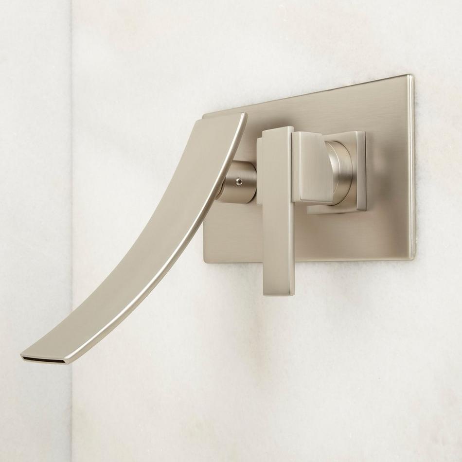 Reston Wall-Mount Waterfall Bathroom Faucet, , large image number 1