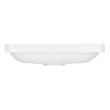 Resser Solid Surface Rectangular Semi-Recessed Sink - White, , large image number 1