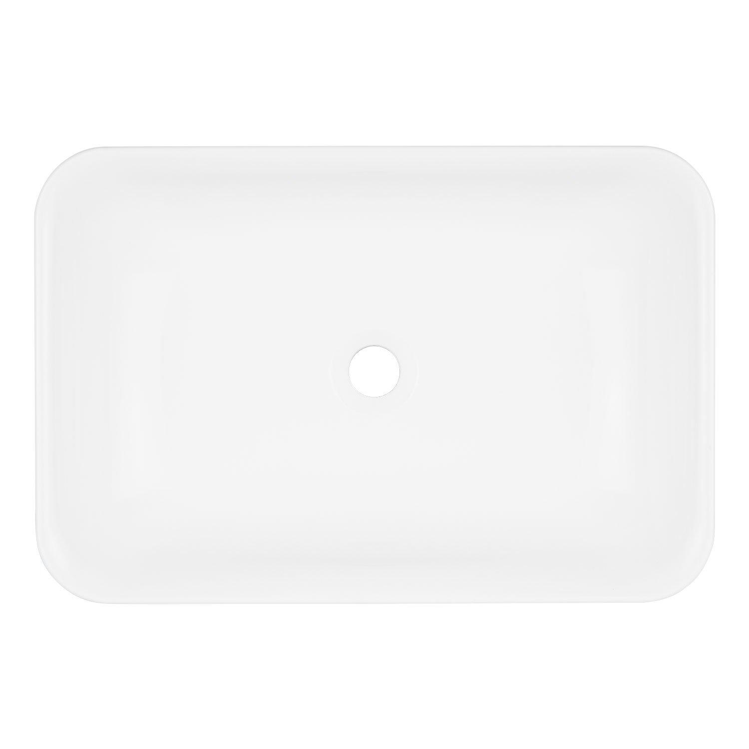 Signature Hardware Resser Undermount Bathroom Sink in White sold