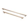 24" Covello Solid Brass Appliance Pull - Antique Brass, , large image number 1