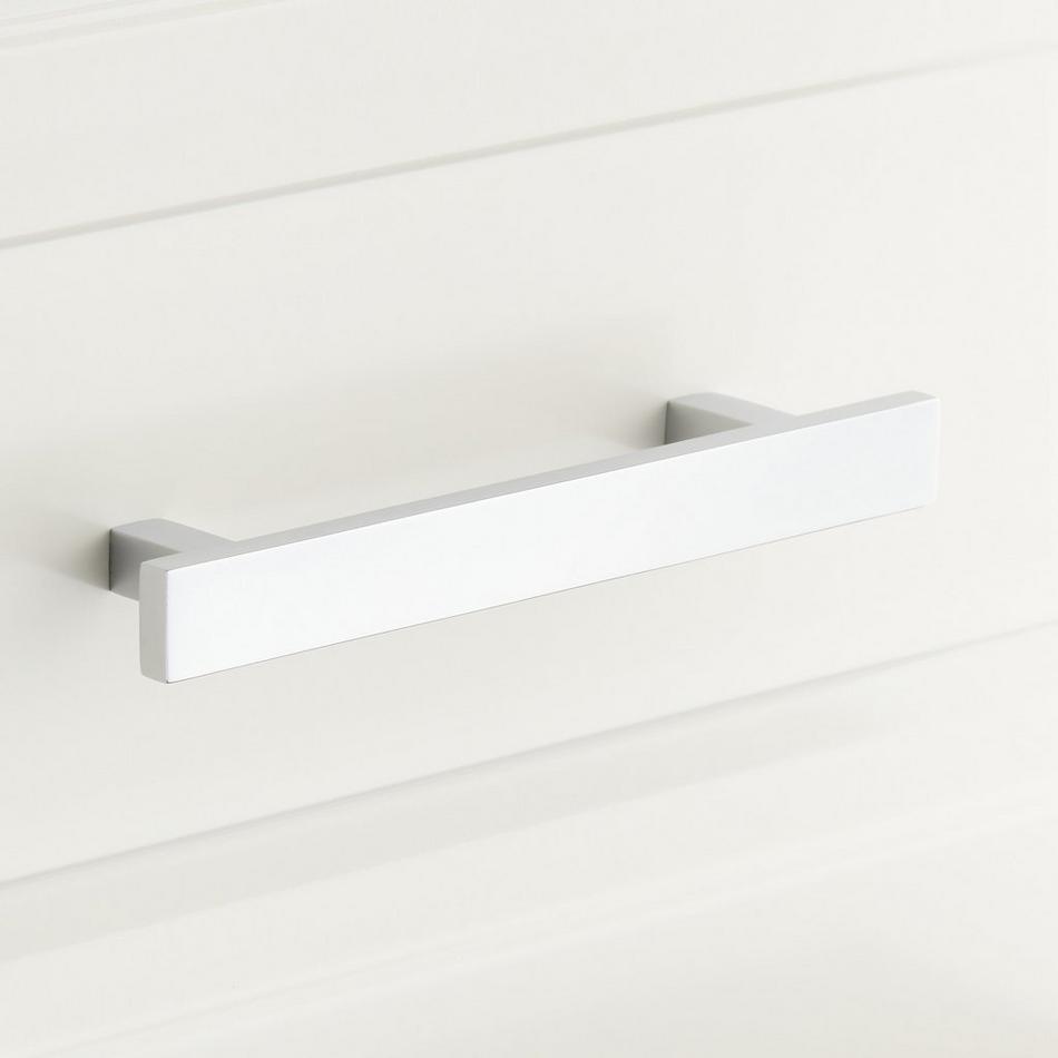 6" Covello Solid Brass Cabinet Pull - Chrome, , large image number 0