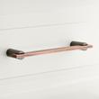 8" Masella Solid Brass Cabinet Pull - Black Nickel /Antique Copper, , large image number 0