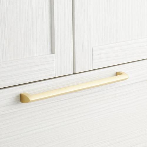 Rindahl Solid Brass Appliance Pull in Satin Brass