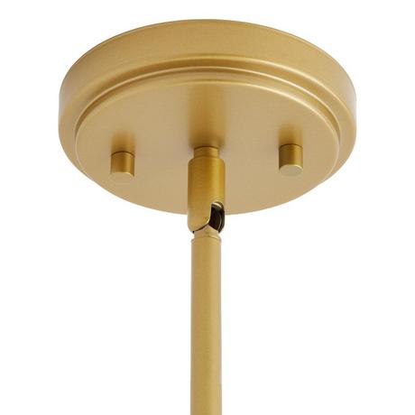 Oakbank 4-Light Pendant - Antique Brass/Dark Bronze