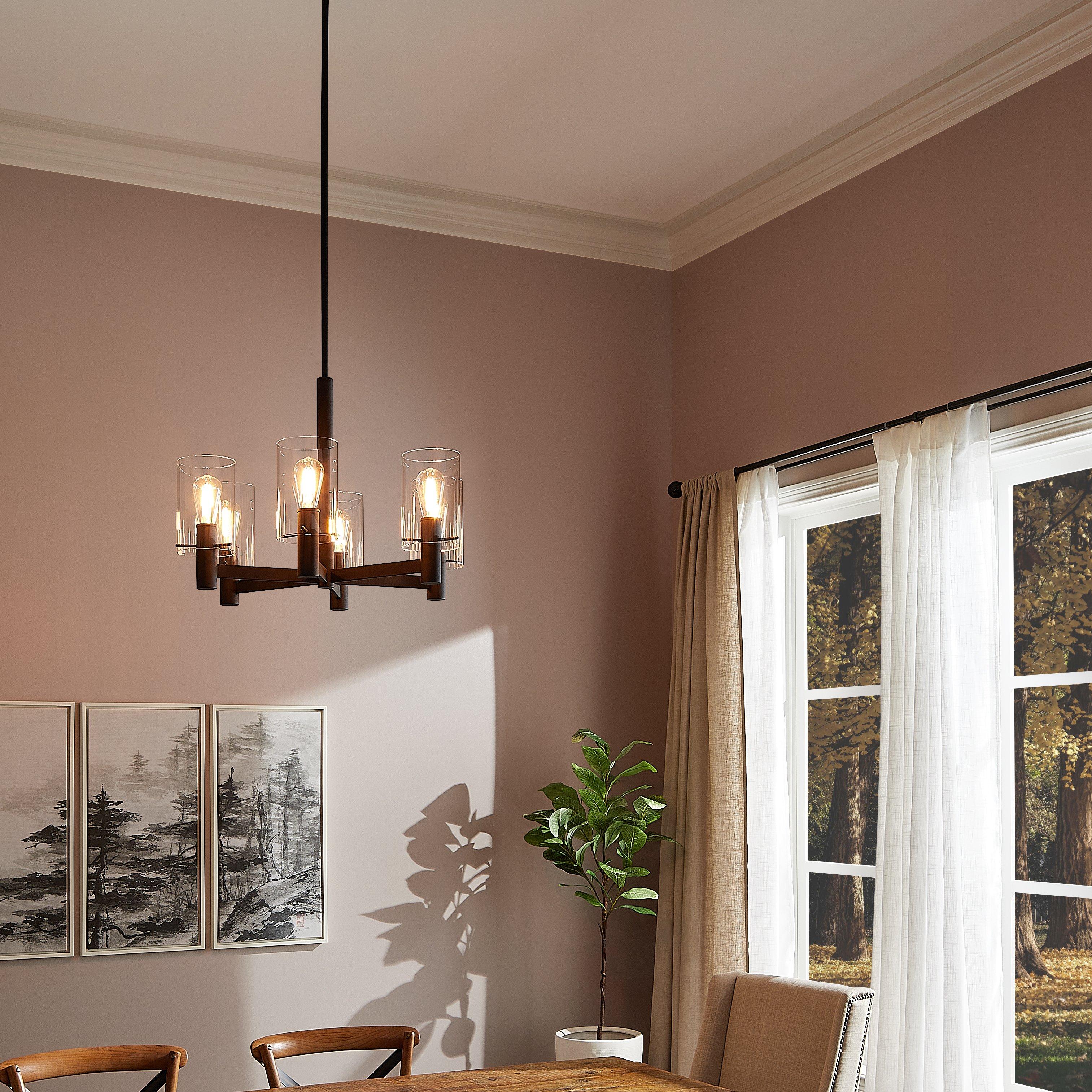 Kichler barrington deals 5 light chandelier