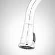 Beasley Single-Hole Pull-Down Kitchen Faucet with Deck Plate, , large image number 4