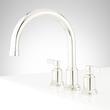 Greyfield 3-Hole Roman Tub Faucet and Valve - Polished Nickel, , large image number 1