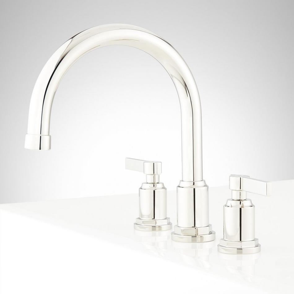 Greyfield 3-Hole Roman Tub Faucet and Valve - Polished Nickel, , large image number 1