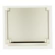 24" Elmdale Vanity for Rect Undermnt Sink - White - Carrara Marble 8" - Sink, , large image number 3