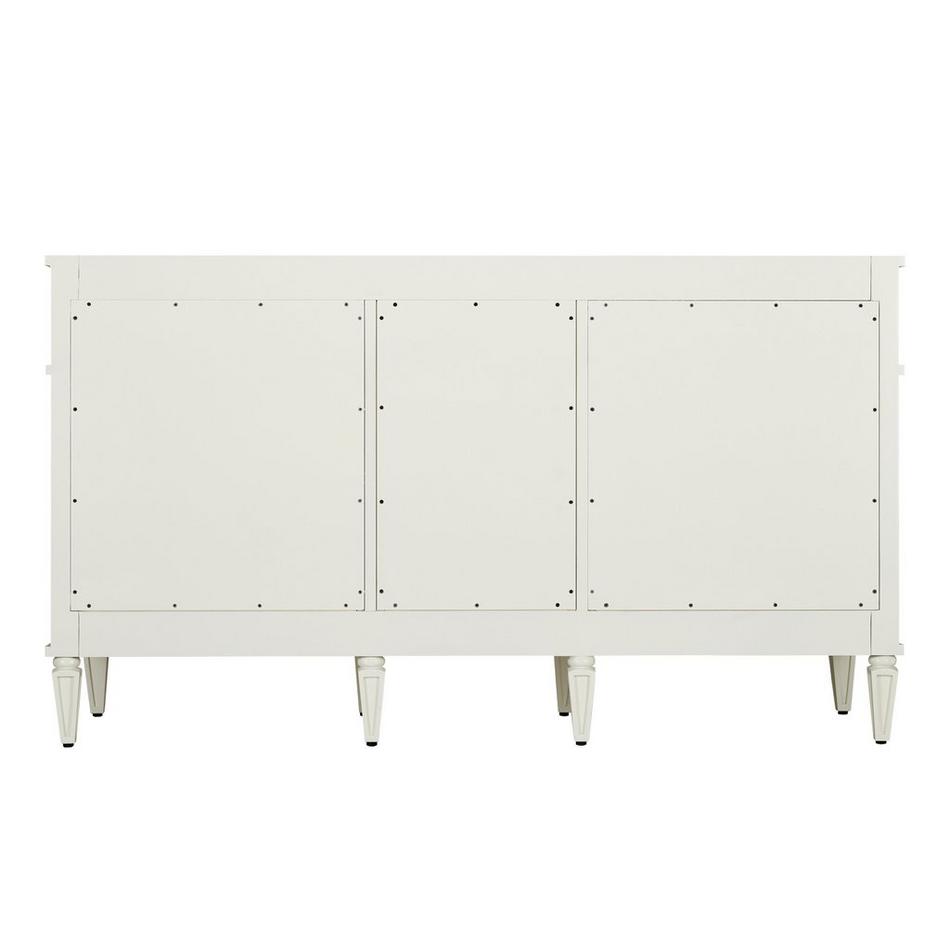 60" Elmdale Double Vanity for Undermount Sinks - White, , large image number 5