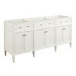 72" Elmdale Double Vanity - White - Vanity Cabinet Only, , large image number 0