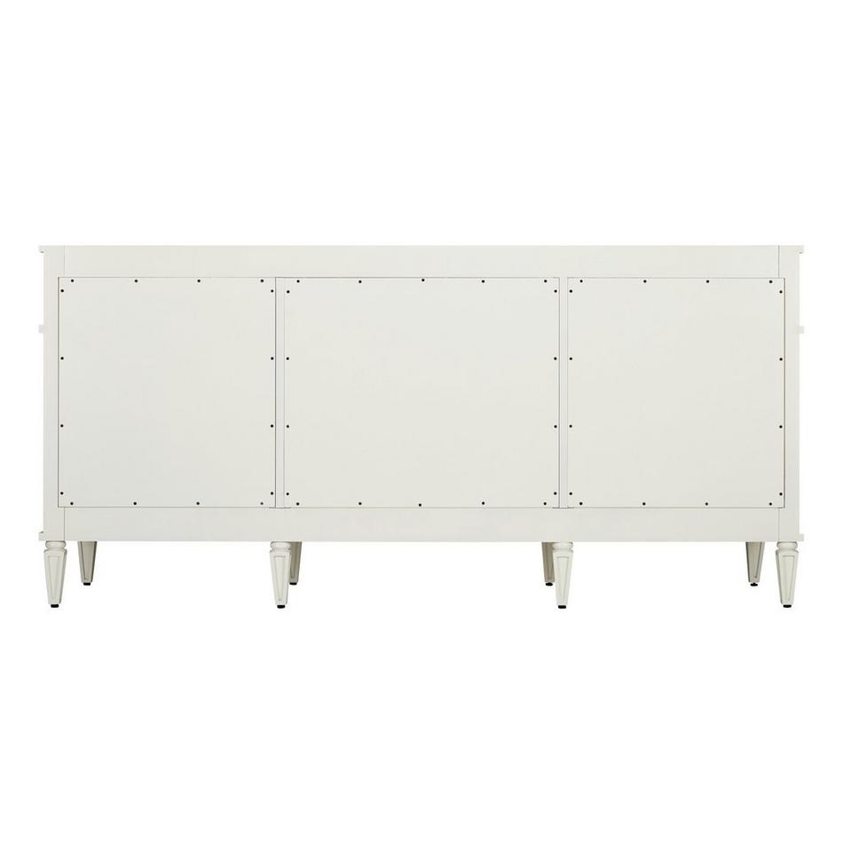 72" Elmdale Double Vanity - White - Vanity Cabinet Only, , large image number 3