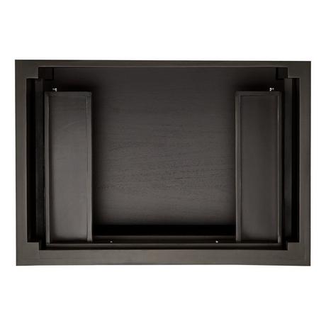 30" Elmdale Vanity - Charcoal Black - Vanity Cabinet Only