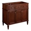 36" Elmdale Vanity for Right Offset Rectangular Undermount Sink - Antique Brown, , large image number 1