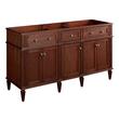 60" Elmdale Double Vanity for Undermount Sinks - Antique Brown, , large image number 2