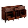 60" Elmdale Double Vanity - Antique Brown - Vanity Cabinet Only, , large image number 1