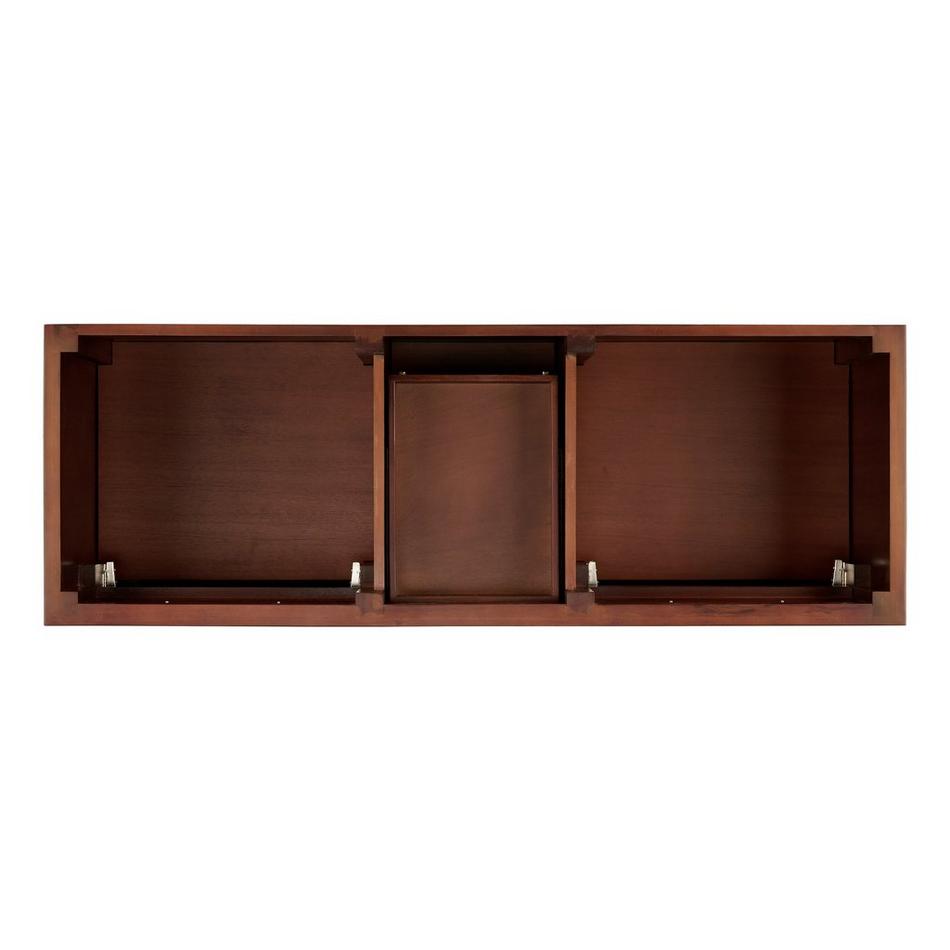60" Elmdale Double Vanity for Rectangular Undermount Sinks - Antique Brown, , large image number 5