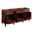 72" Elmdale Double Vanity - Antique Brown - Vanity Cabinet Only, , large image number 1