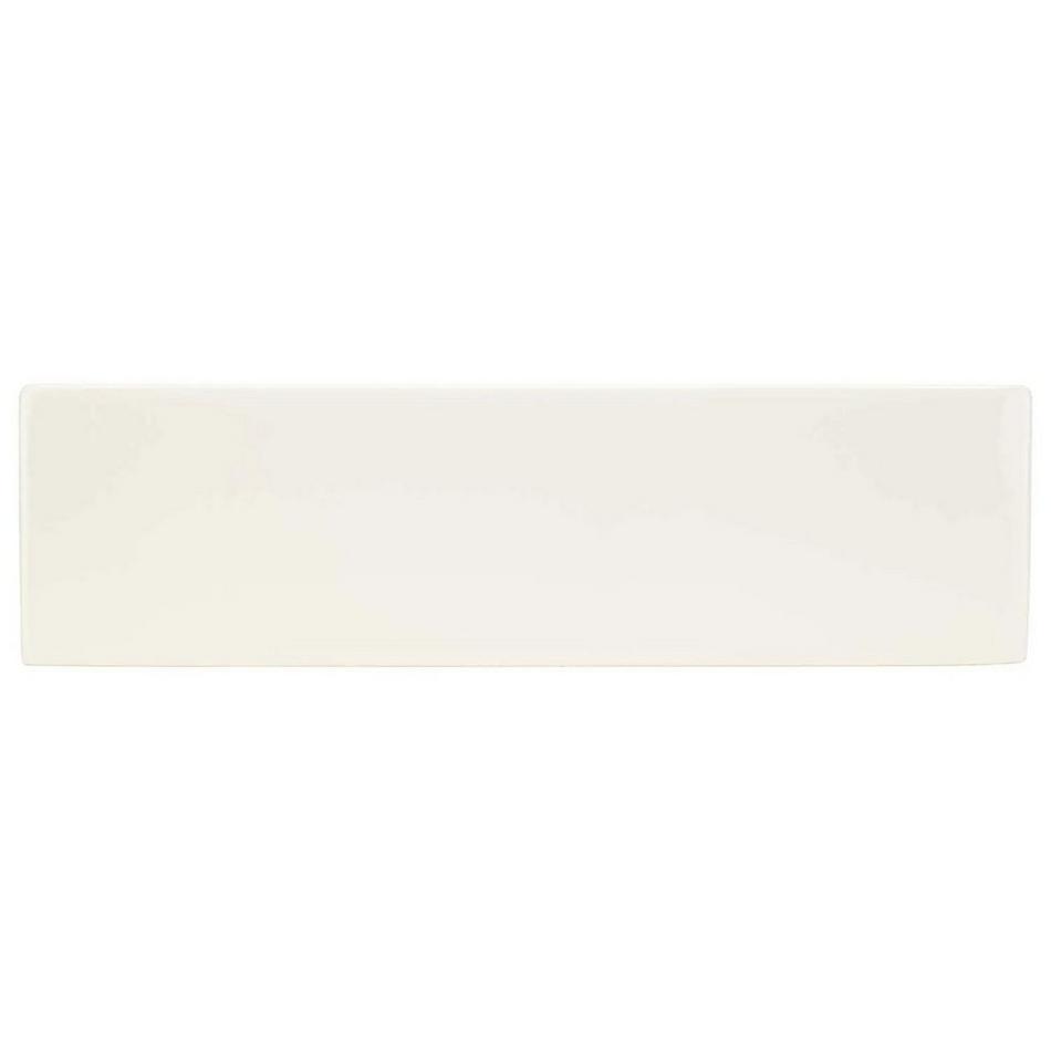 36" Mitzy Fireclay Reversible Farmhouse Sink - Fluted Front - Biscuit, , large image number 3