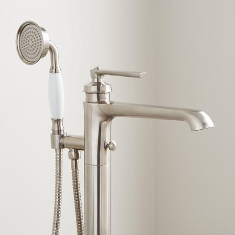 Cooper Freestanding Tub Filler with Hand Shower