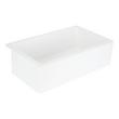 33" Totten Granite Composite Farmhouse Sink - White, , large image number 1