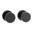 Moceri Solid Brass Privacy  Interior Door Set - Knob - 2-3/4 Backset - Matte Black, , large image number 0