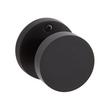 Moceri Solid Brass Dummy Interior Door Knob - No Backset - Satin Black, , large image number 0