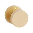 Moceri Solid Brass Dummy Interior Door Knob - No Backset - Satin Brass, , large image number 0