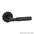 Satcher Dummy Door Knob with Knurled Lever Handle, , large image number 3