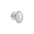 Enville Brass Dummy Interior Door Oval Knob - Brushed Nickel, , large image number 0