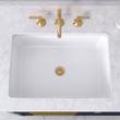 21" Destin Rectangular Porcelain Undermount Bathroom Sink, , large image number 1